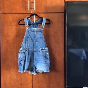 Short overalls. Brandy Melville one size. Worn 2x